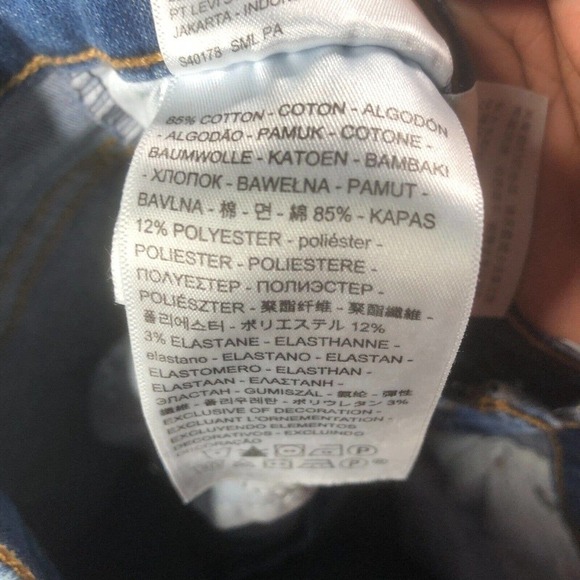 Levi's Jeans Women's Mile High Super Skinny Jeans 30 Medium Wash High Rise Denim - Picture 9 of 12